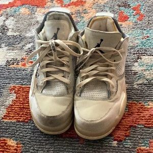 Used off white air Jordan shoes